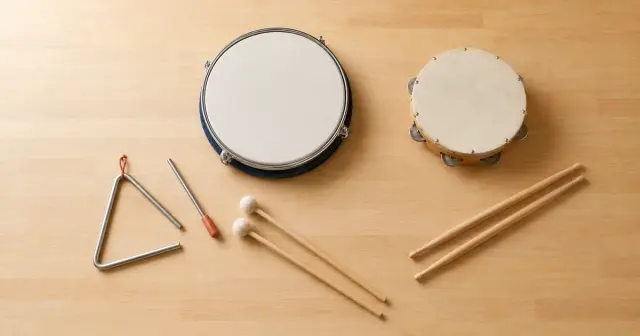 スネアと小物打楽器、マレット