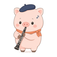 クラリネットを吹くスイブー(クラリネットの楽器別ワンポイント)